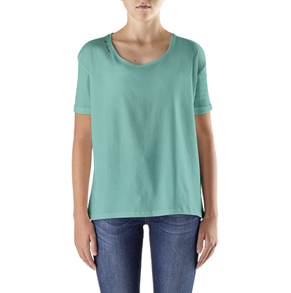 T-Shirt "Lilly"  Jade S/36