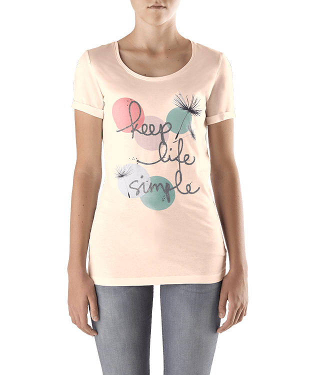 Mädchen T-Shirt "Ella"  Soft Pink 140